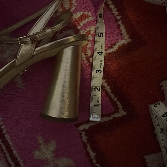 Gold Sam Edelman Kia Heels size 10.5 - Picture 9 of 10